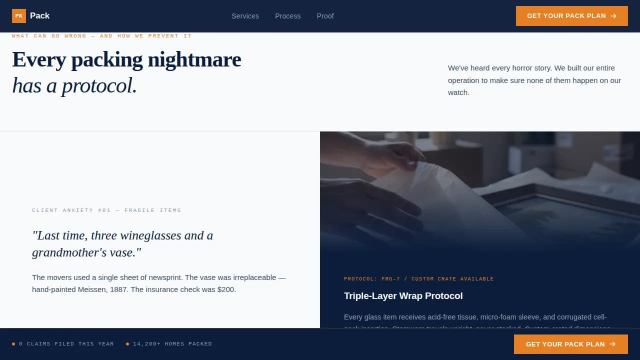 Complete Moving & Relocation Professional Website Template