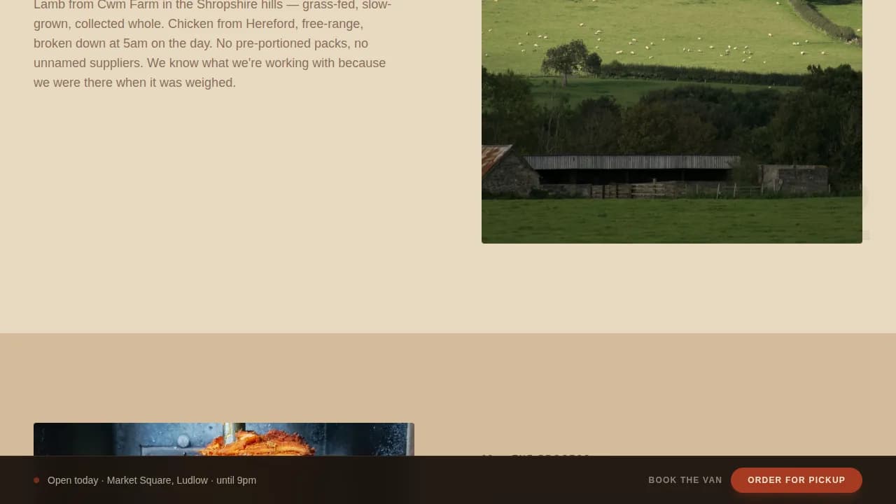 Complete Regional & Specialty Restaurant Professional Website Template
