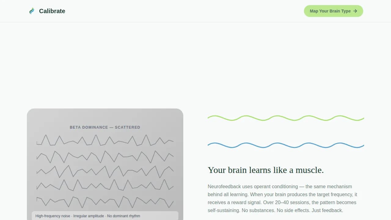 Specialist Wellness Modalities Reviews & Social Proof Website Template