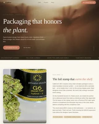 Cannabis Industry Services Privacy Policy & Terms Website Template