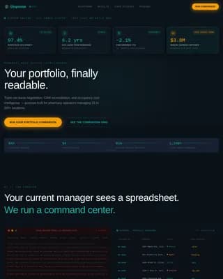 Pharmacy Software Portfolio & Case Study Website Template