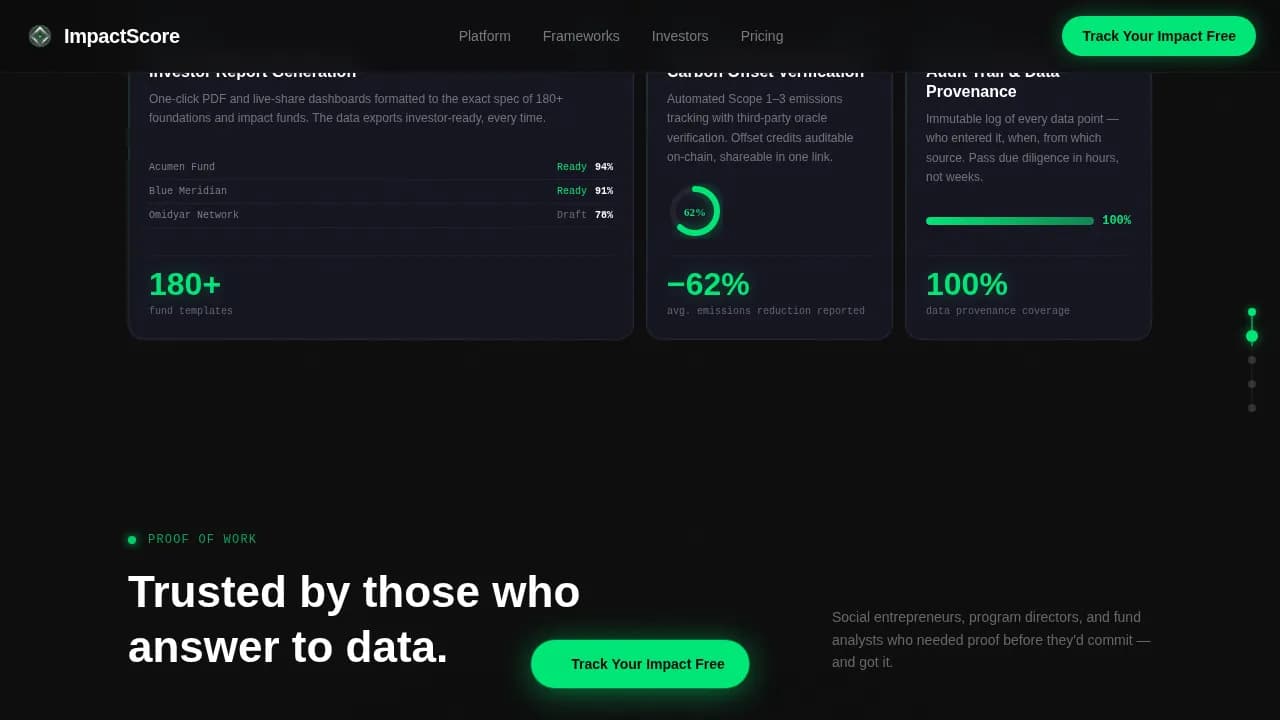 Velocity — Dynamic Social Enterprise Landing Page Template