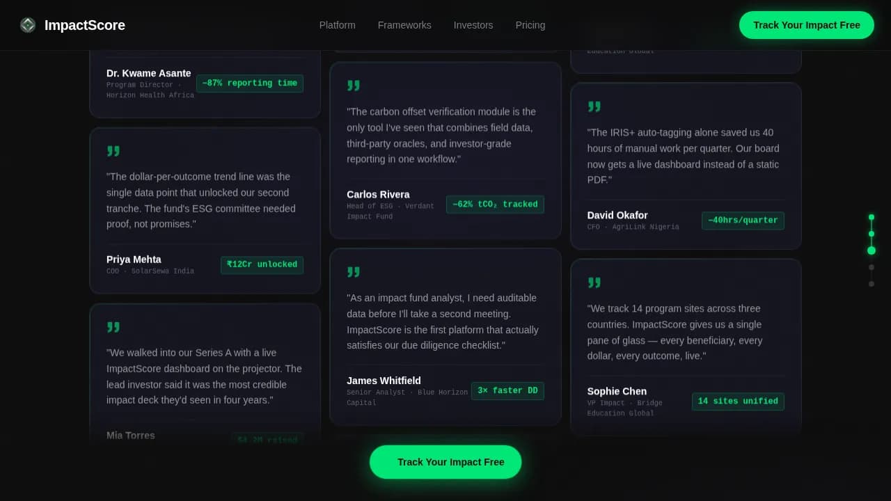 Velocity — Dynamic Social Enterprise Landing Page Template