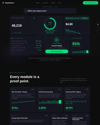 Velocity — Dynamic Social Enterprise Landing Page Template