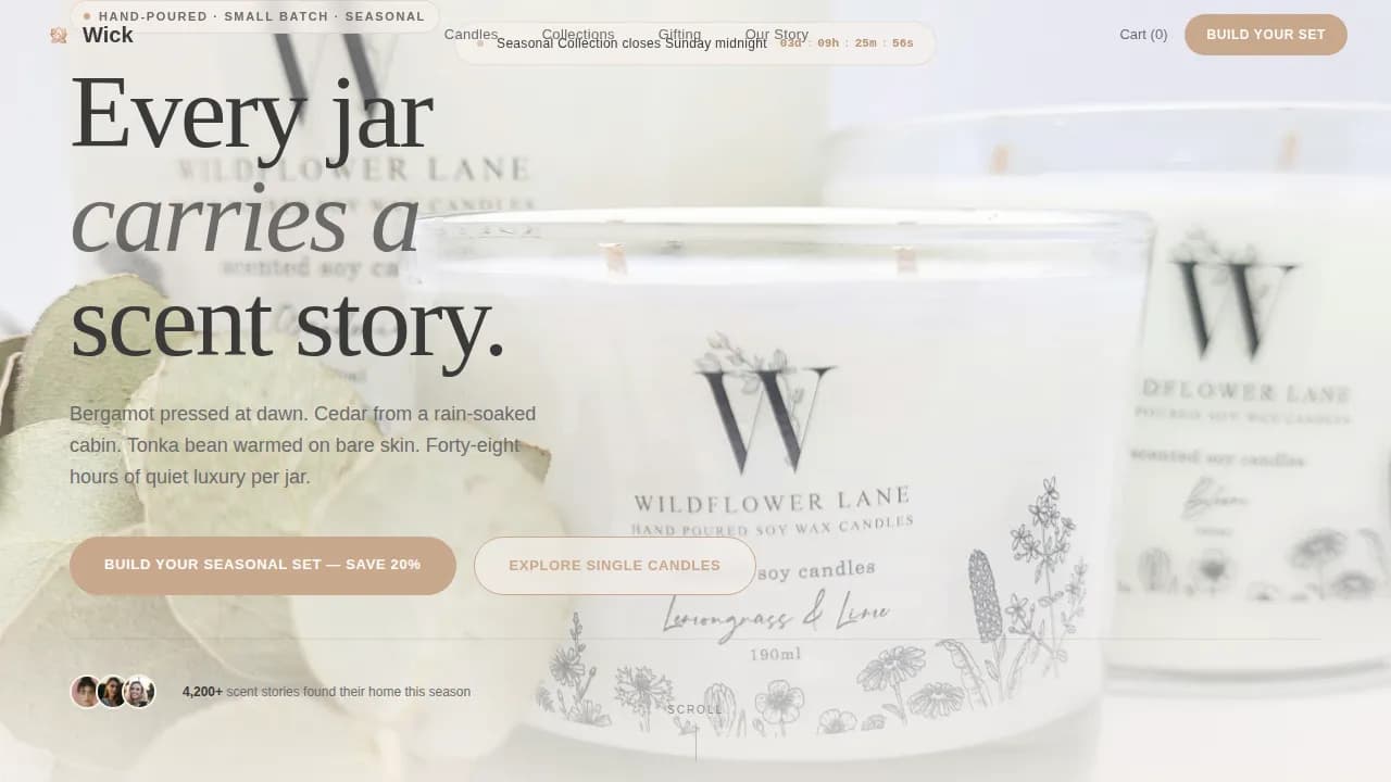 Complete Gift & Specialty Store Professional Website Template