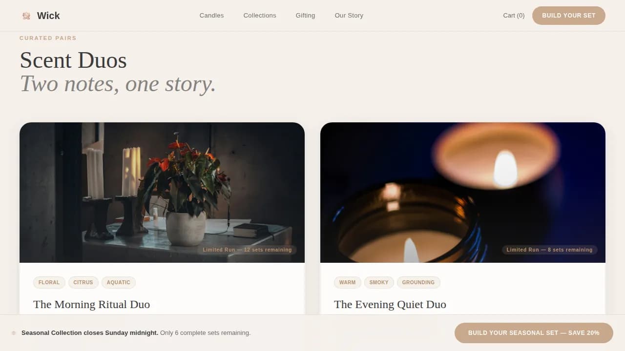 Complete Gift & Specialty Store Professional Website Template