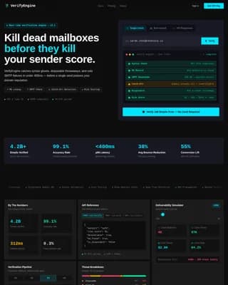 Micro-SaaS & Developer Tools Professional Website Template