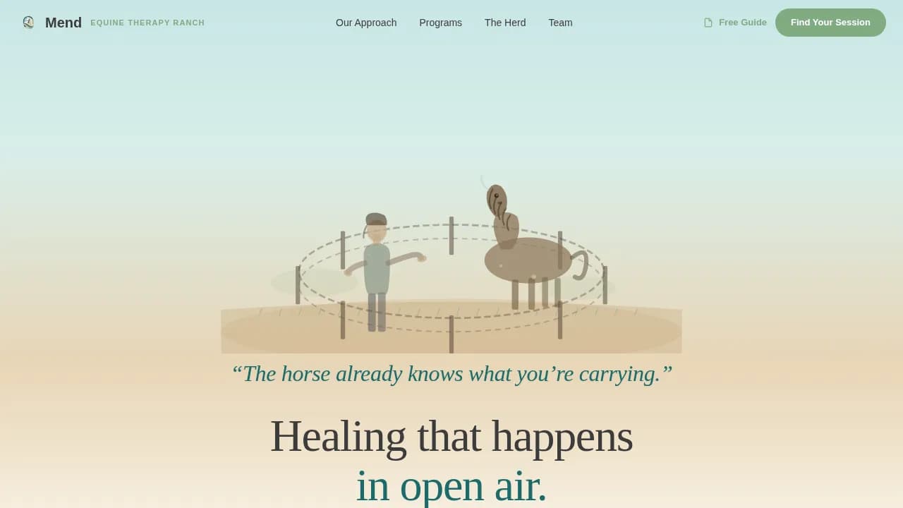 Wellness Modalities Appointment Booking Website Template