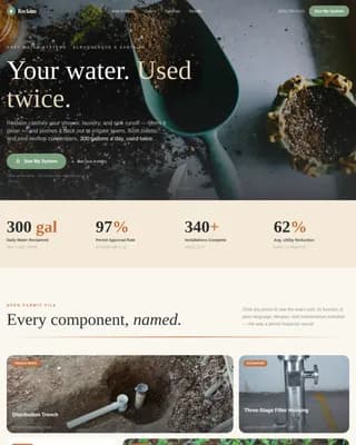 Complete Specialty Construction Portfolio & Case Study Website Template