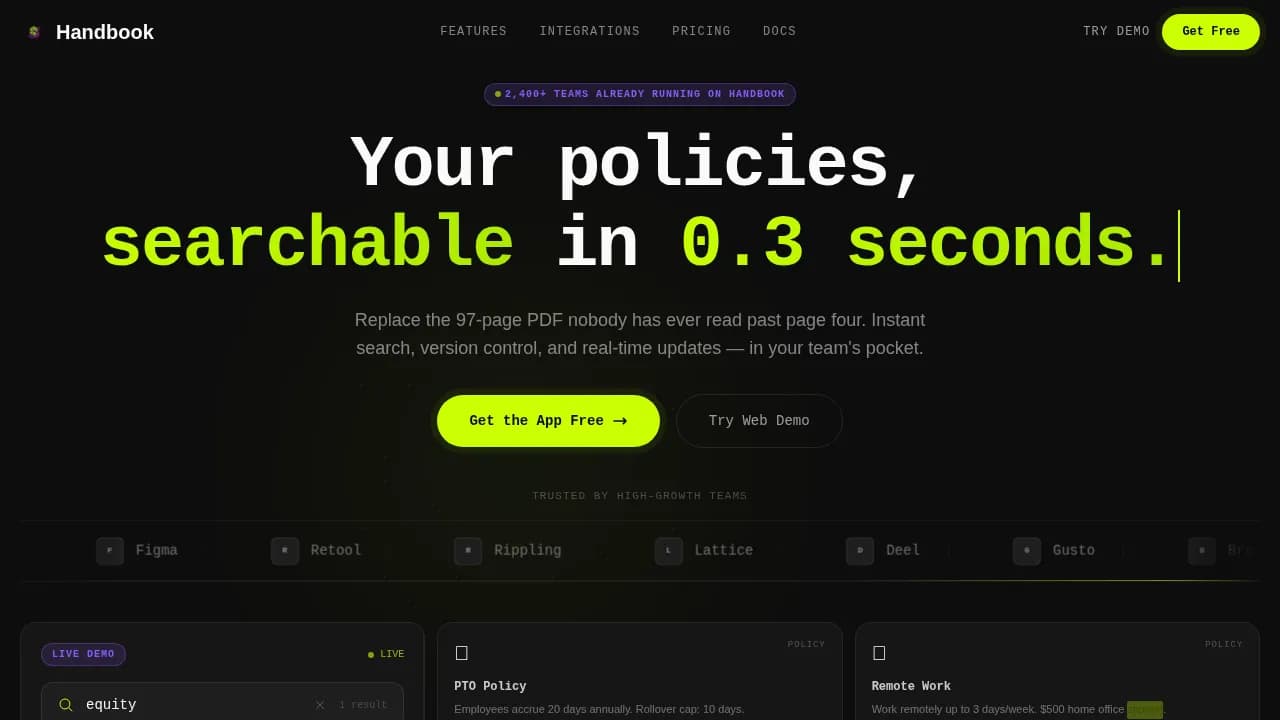 Specialist Internal Knowledge Base Professional Website Template