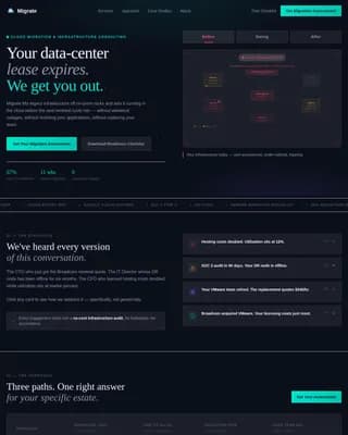 Specialist Cloud & DevOps Comparison Website Template
