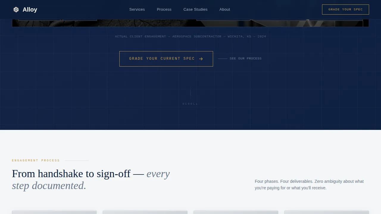 Aluminum Products & Booking Website Template