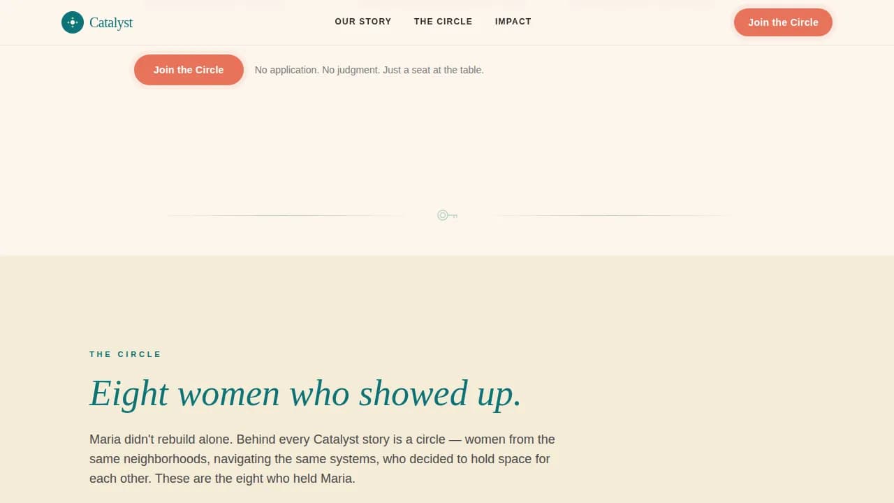 Advanced Women's Empowerment Nonprofit Professional Website Template