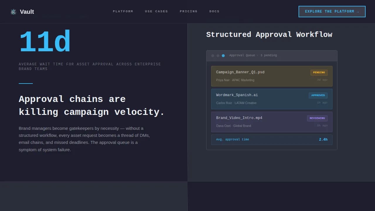 Design System & Component Library Reviews & Social Proof Website Template