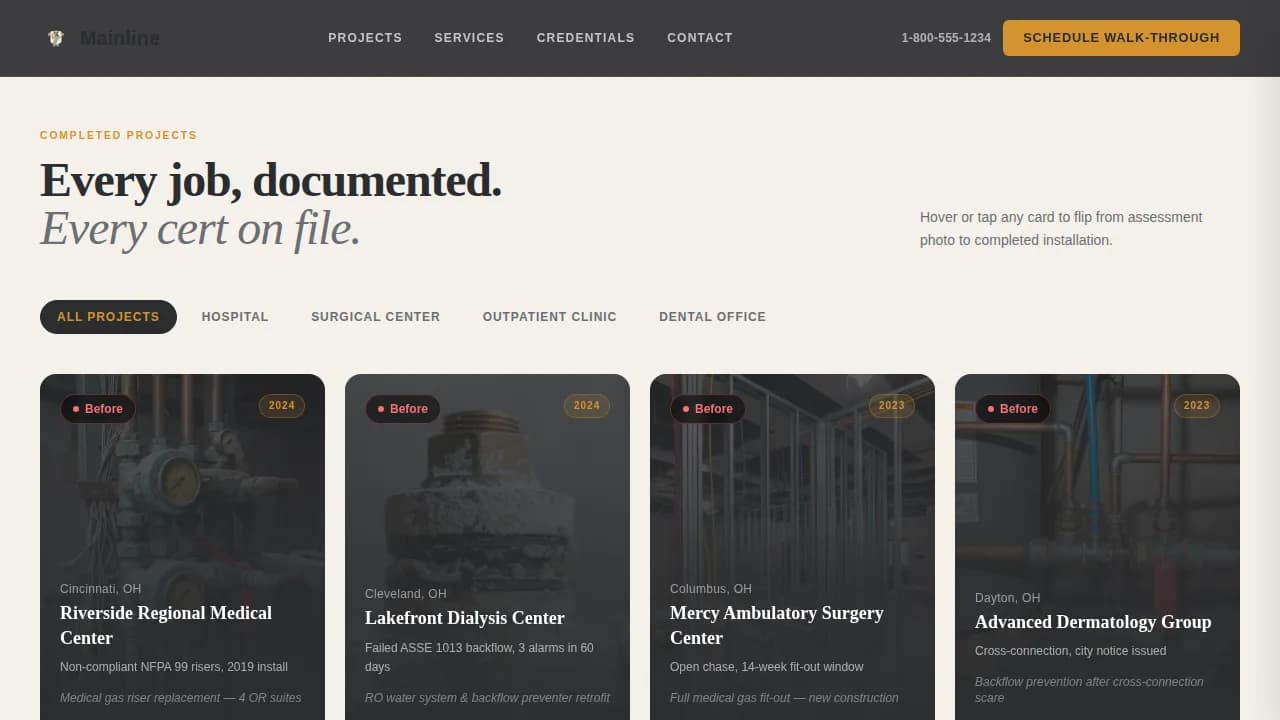 Advanced Hospital & Clinic Construction Appointment Booking Website Template