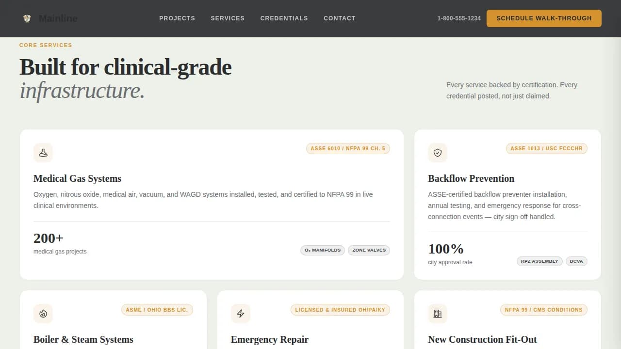 Advanced Hospital & Clinic Construction Appointment Booking Website Template
