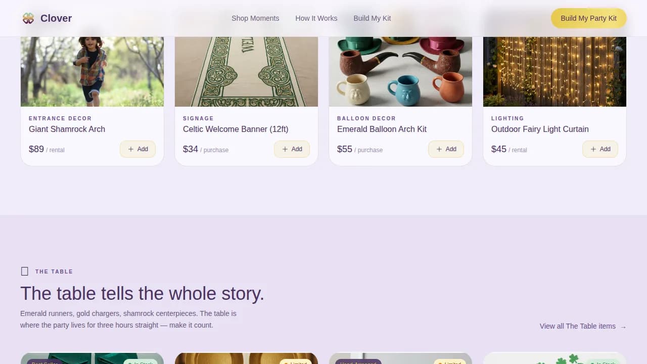 Complete St. Patrick's Day Business Pre-Launch & Coming Soon Website Template