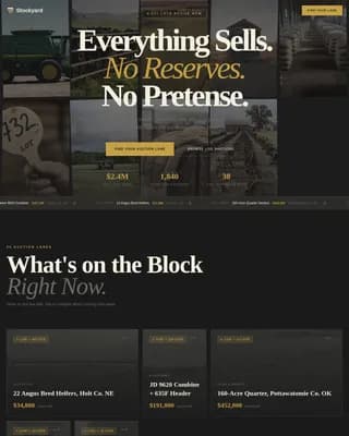 Specialist Auction Platforms & Types Comparison Website Template