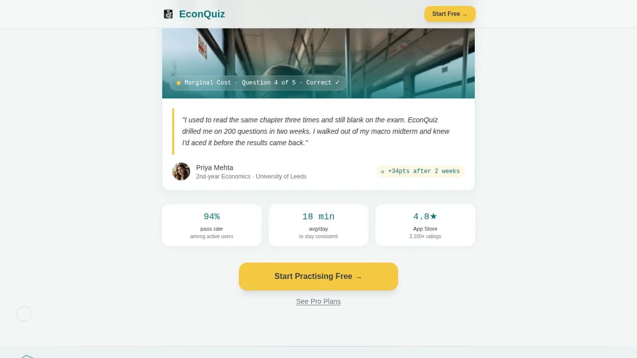 Economics Education Careers & Recruitment Website Template