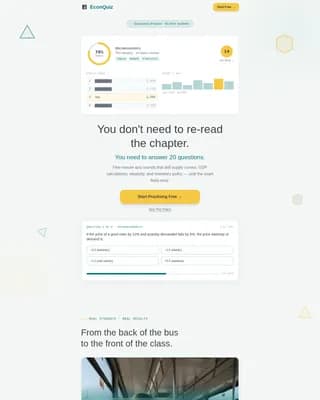 Economics Education Careers & Recruitment Website Template