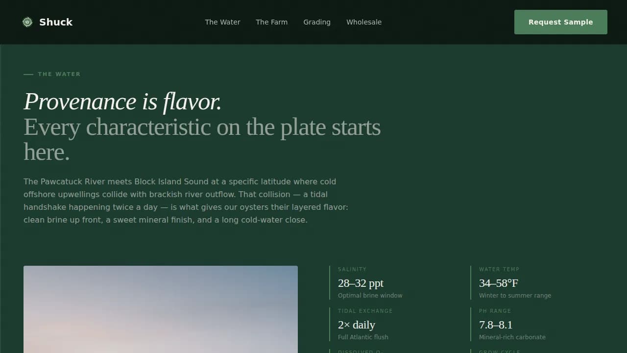 Fishery & Aquaculture Professional Website Template