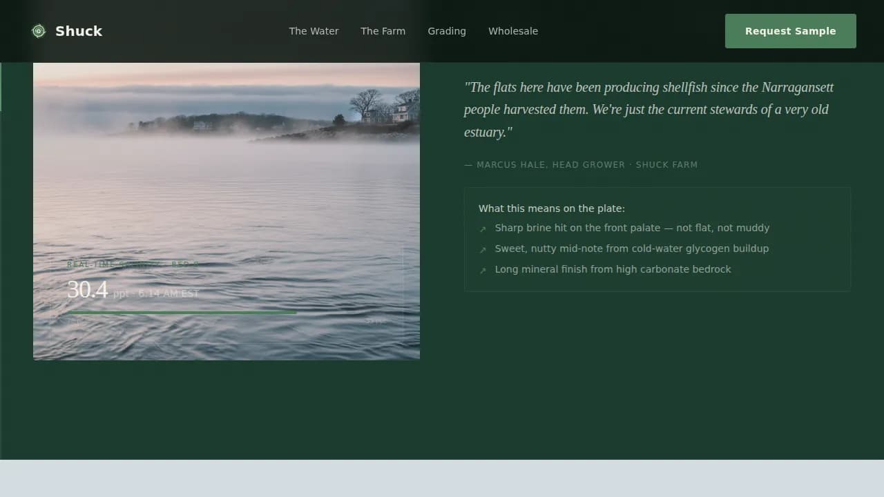Fishery & Aquaculture Professional Website Template