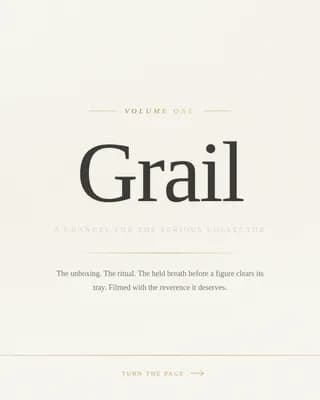 Grail - Luxe Collector Waitlist Landing Page Template