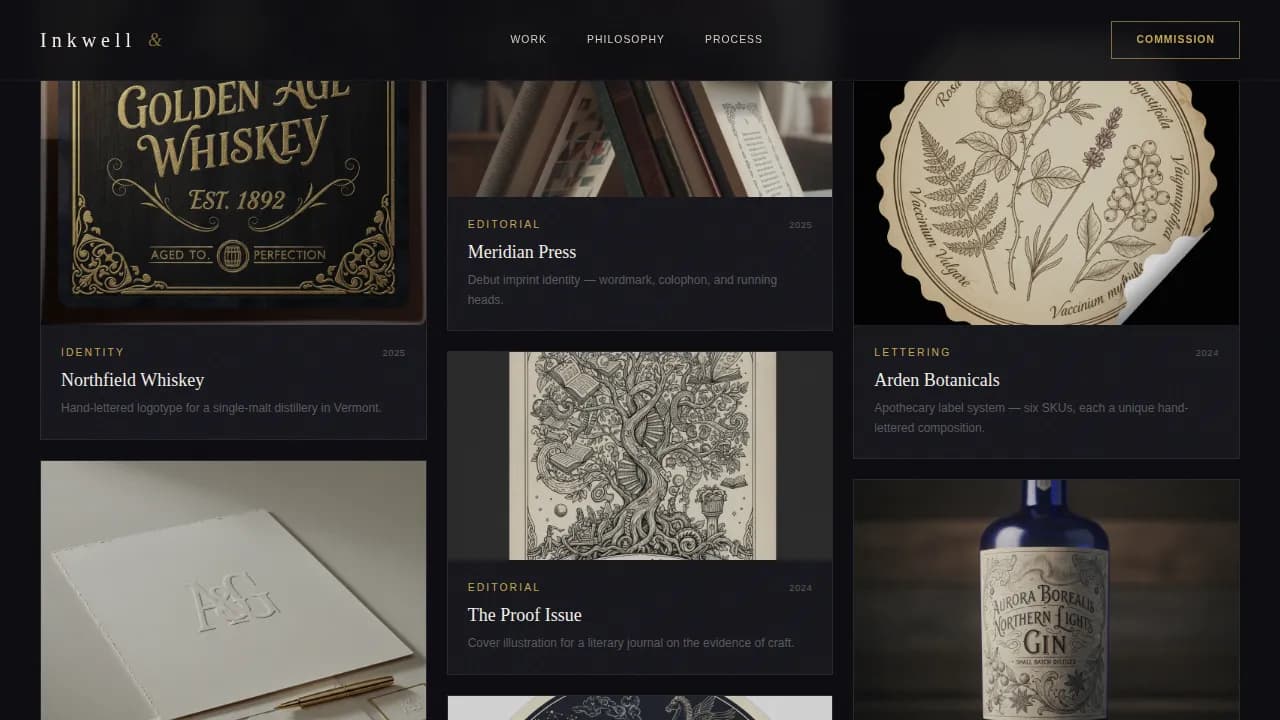 Specialist Design Portfolio Portfolio & Case Study Website Template
