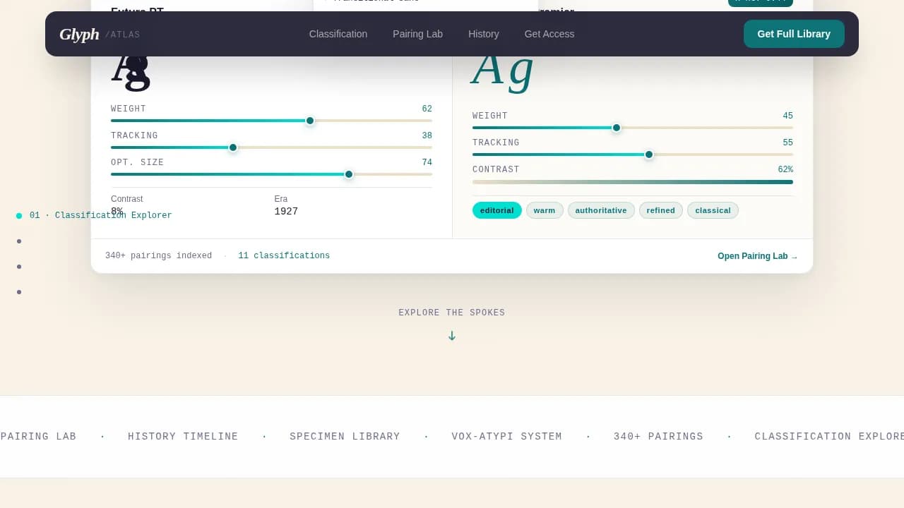 Specialist Design System & Component Library Professional Website Template