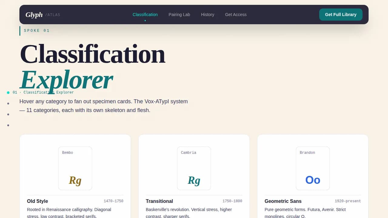Specialist Design System & Component Library Professional Website Template