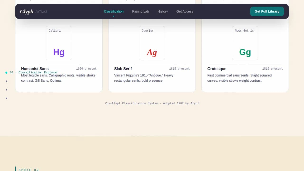 Specialist Design System & Component Library Professional Website Template