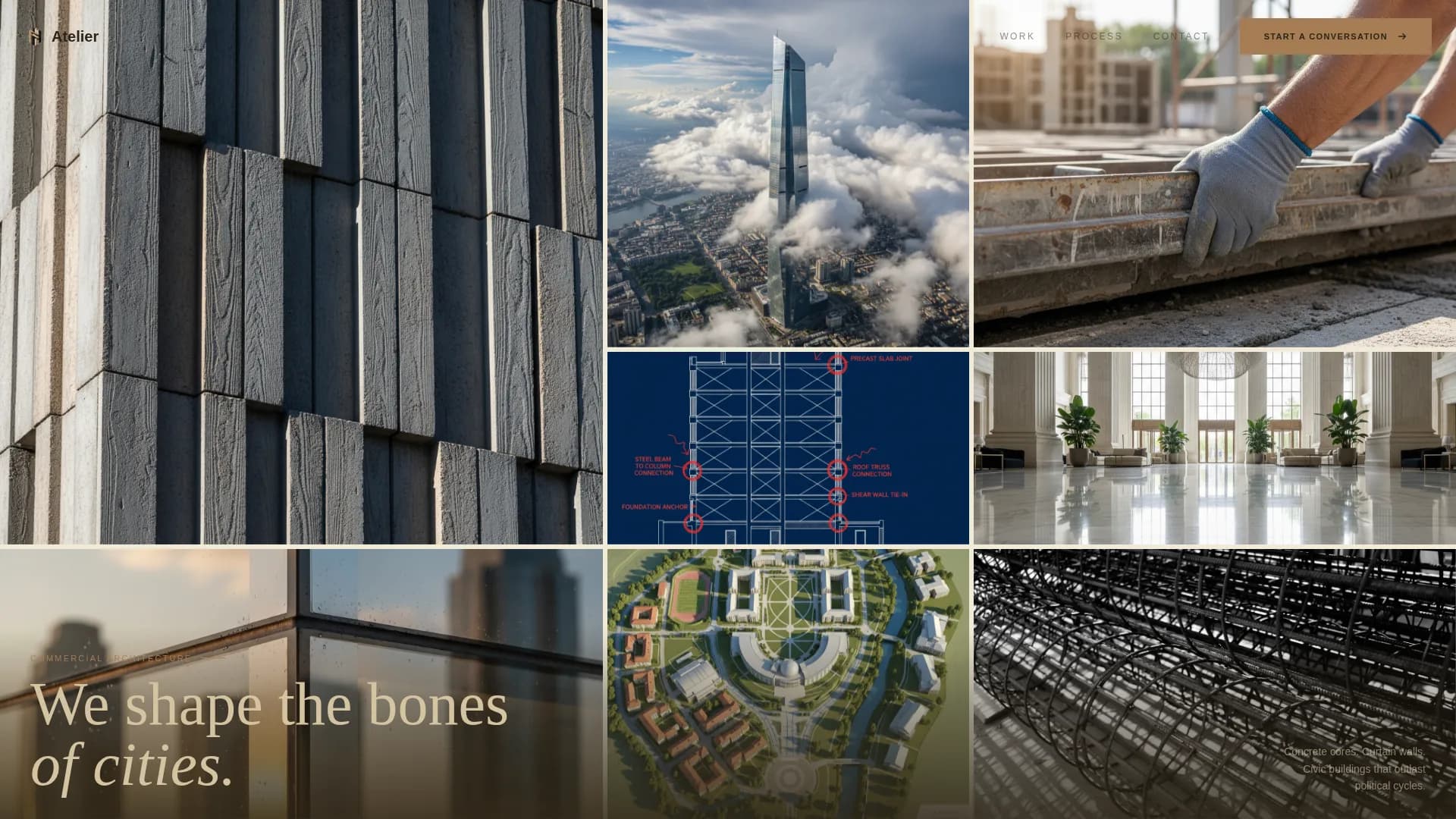 Architecture & Design Firm Professional Website Template