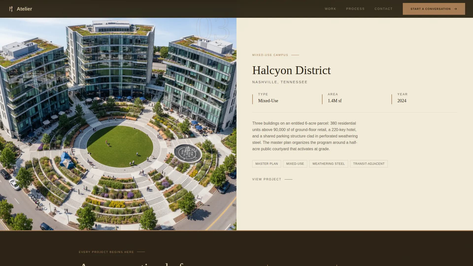 Architecture & Design Firm Professional Website Template