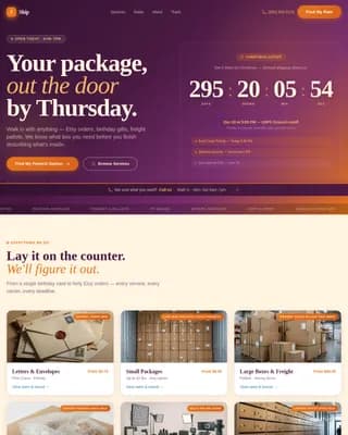 Certified Local Brick & Mortar Business Pre-Launch & Coming Soon Website Template