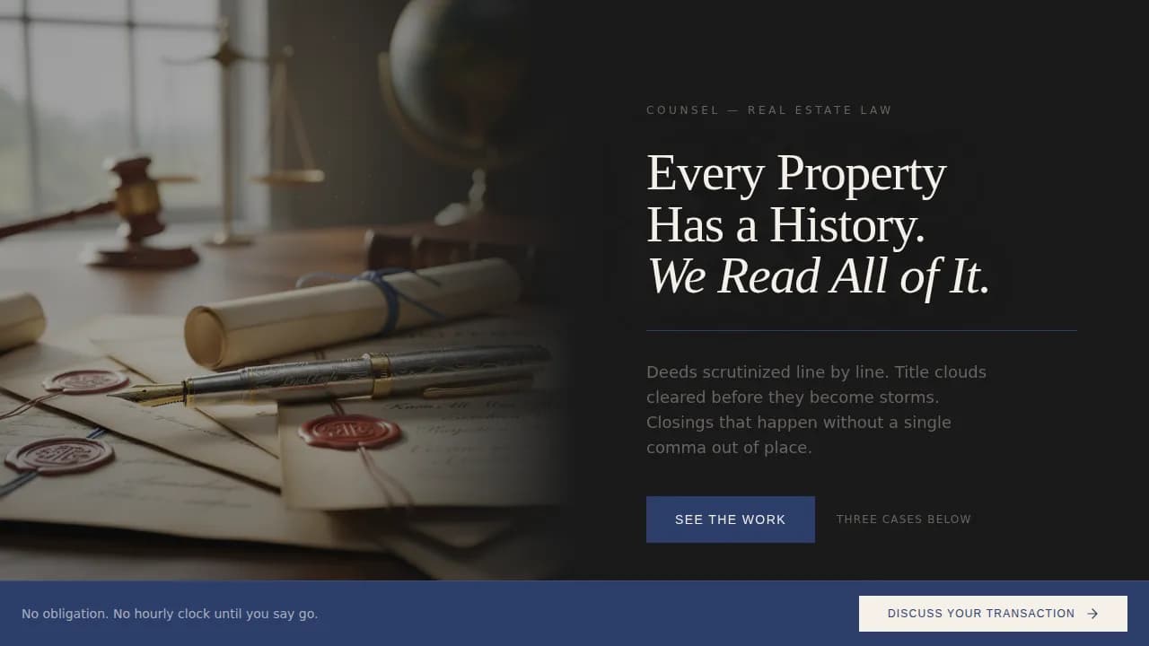Advanced Law Firm & Attorney Blog & Content Website Template