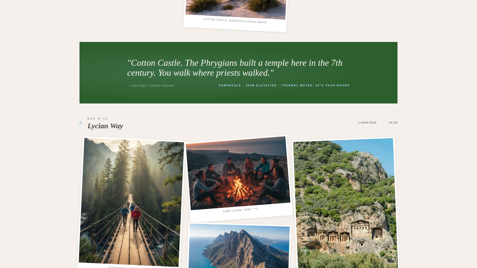 Trek - Breathtaking Adventure Landing Page Template