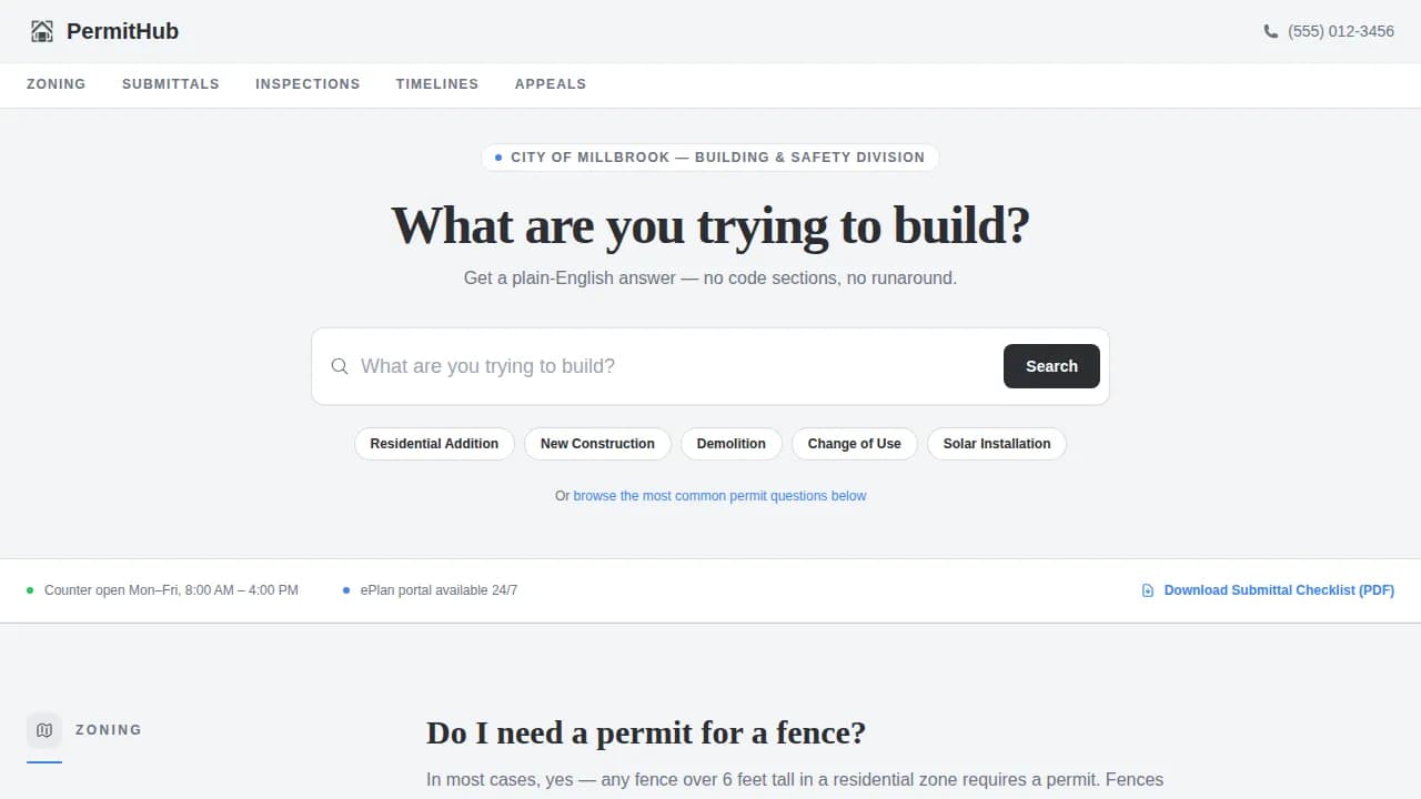 Regulatory & Licensing FAQ & Common Questions Website Template