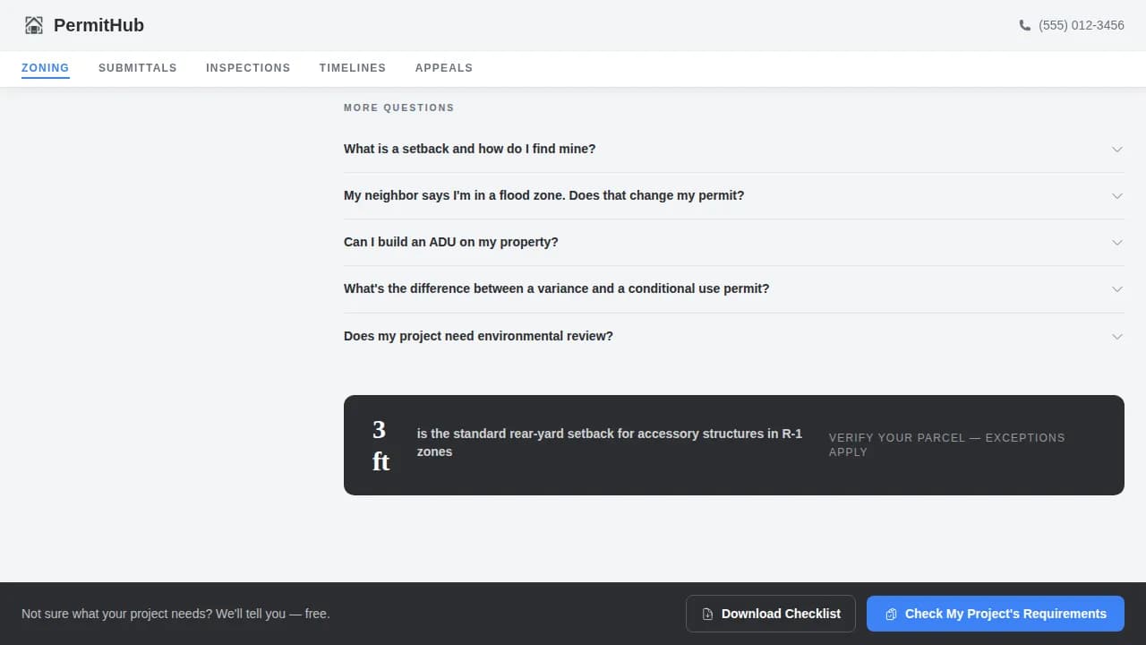 Regulatory & Licensing FAQ & Common Questions Website Template