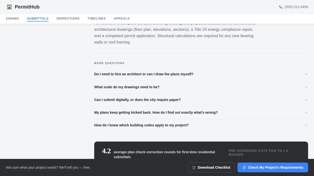 Regulatory & Licensing FAQ & Common Questions Website Template