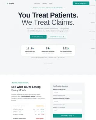 General Practitioner Cost Calculator Website Template