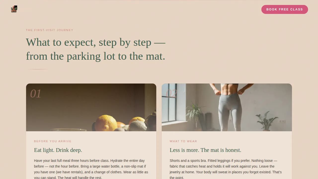 Wellness Modalities Appointment Booking Website Template