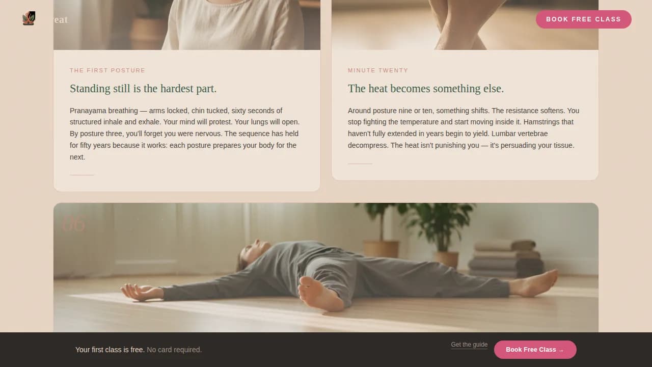 Wellness Modalities Appointment Booking Website Template