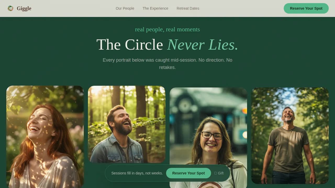 Wellness Modalities Appointment Booking Website Template
