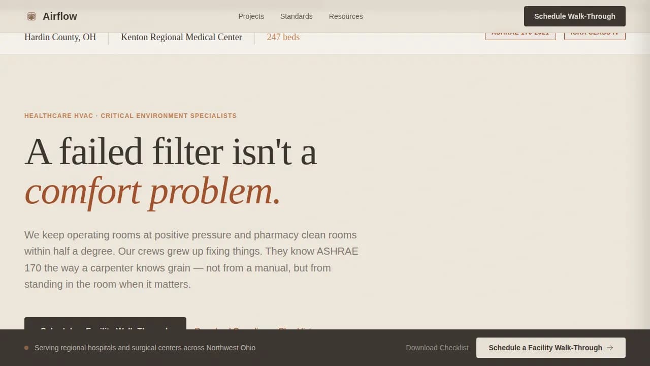 Hospital & Clinic Construction Directory Website Template