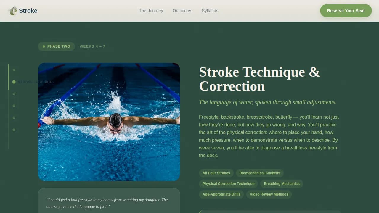 Sports & Fitness Training Professional Website Template