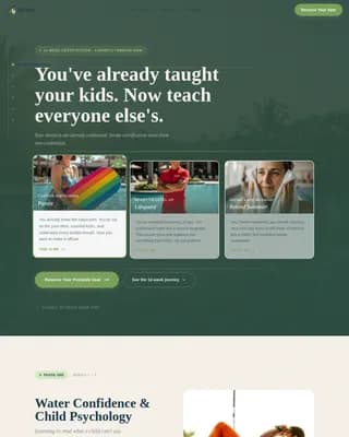 Sports & Fitness Training Professional Website Template