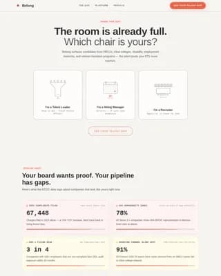 Recruiting & Staffing Agency Professional Website Template
