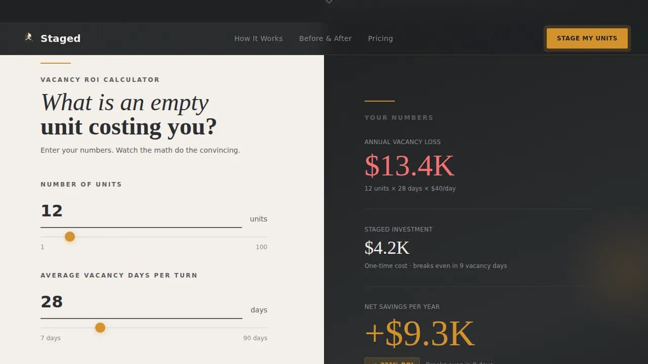 Student Housing Real Estate Pricing Website Template