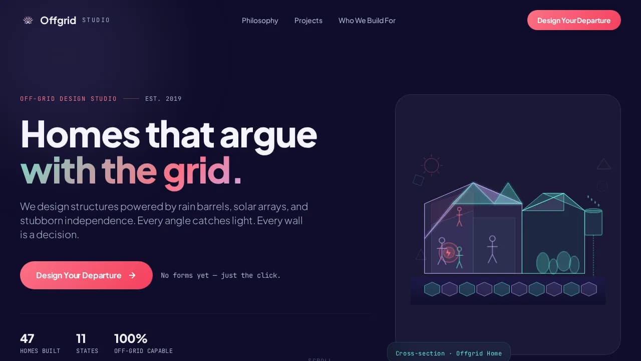 Residential Specialty Design Professional Website Template