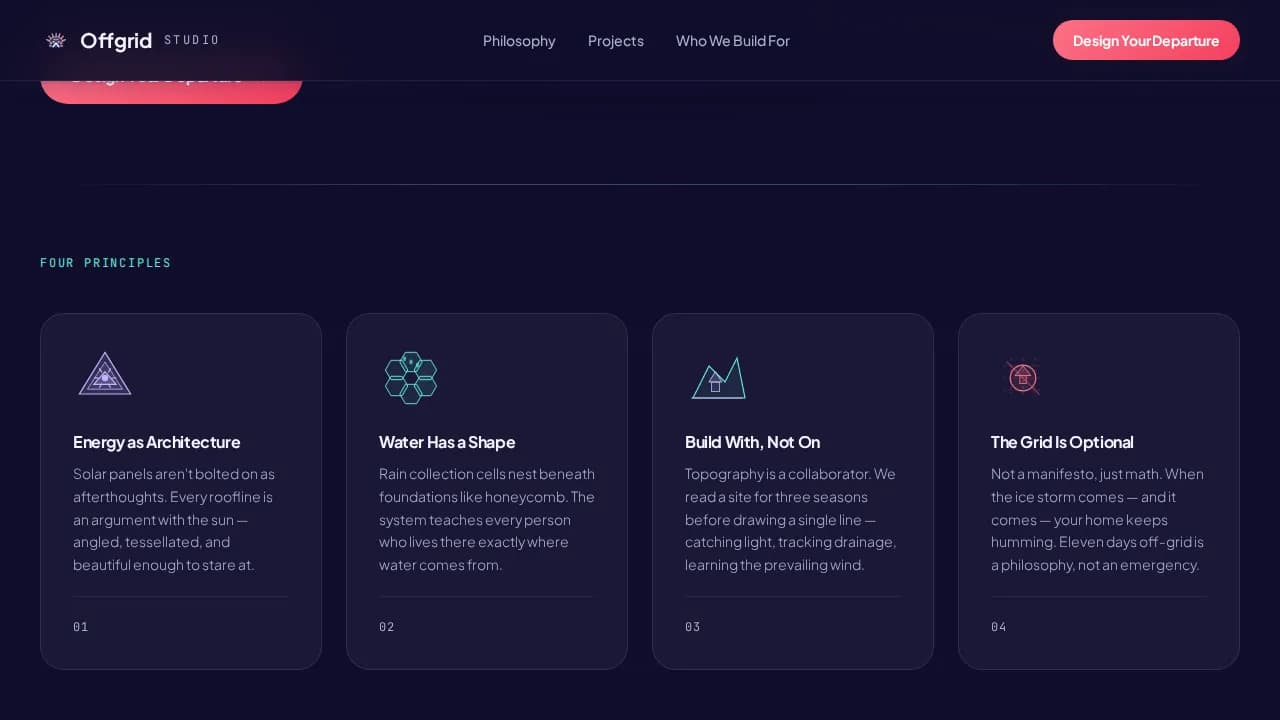 Residential Specialty Design Professional Website Template
